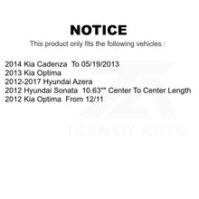 Charger l&#39;image dans la galerie, Front Wheel Bearing And Link Kit For Kia Optima Hyundai Sonata Azera Cadenza