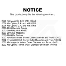 Load image into Gallery viewer, Front Wheel Bearing And Link Kit For Hyundai Sonata Kia Optima XG350 Magentis