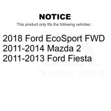 Load image into Gallery viewer, Front Wheel Bearing And Suspension Link Kit For Ford Fiesta EcoSport Mazda 2