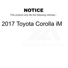 Load image into Gallery viewer, Front Wheel Bearing And Suspension Link Kit For 2017 Toyota Corolla iM