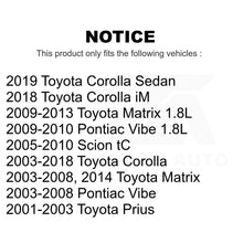 Load image into Gallery viewer, Front Wheel Bearing Link Kit For Toyota Corolla Matrix Pontiac Vibe Scion tC iM