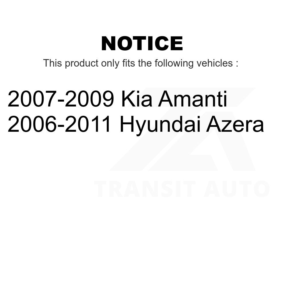 Front Wheel Bearing And Suspension Link Kit For Hyundai Azera Kia Amanti
