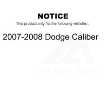 Charger l&#39;image dans la galerie, Front Wheel Bearing And Suspension Link Kit For 2007-2008 Dodge Caliber