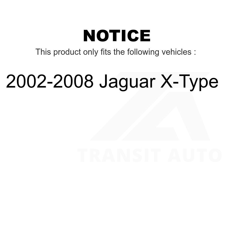 Front Wheel Bearing And Suspension Link Kit For 2002-2008 Jaguar X-Type