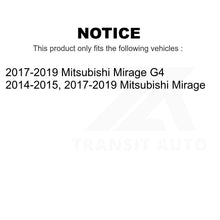 Load image into Gallery viewer, Front Wheel Bearing And Suspension Link Kit For Mitsubishi Mirage G4