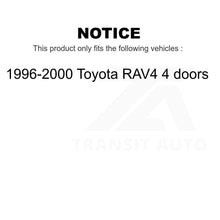 Load image into Gallery viewer, Front Wheel Bearing And Suspension Link Kit For 1996-2000 Toyota RAV4 4 doors