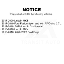 Charger l&#39;image dans la galerie, Front Hub Bearing Assembly And Link Kit For Ford Fusion Edge Lincoln MKX MKZ