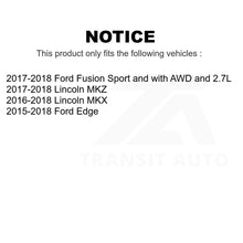 Load image into Gallery viewer, Front Wheel Bearing And Tie Rod End Kit For Ford Edge Fusion Lincoln MKX MKZ