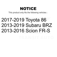 Load image into Gallery viewer, Front Hub Bearing Assembly And Link Kit For Scion FR-S Subaru BRZ Toyota 86