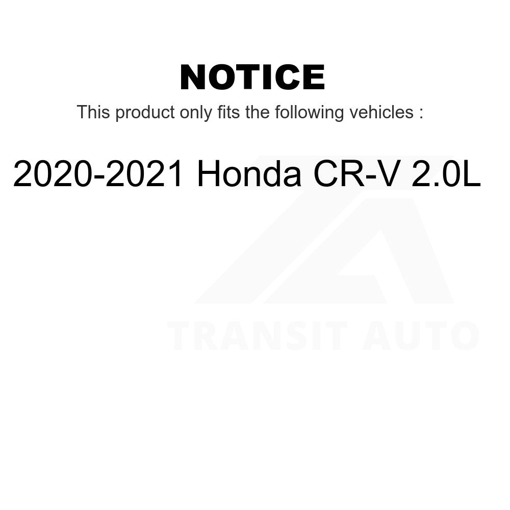 Front Wheel Bearing And Suspension Link Kit For 2020-2021 Honda CR-V 2.0L