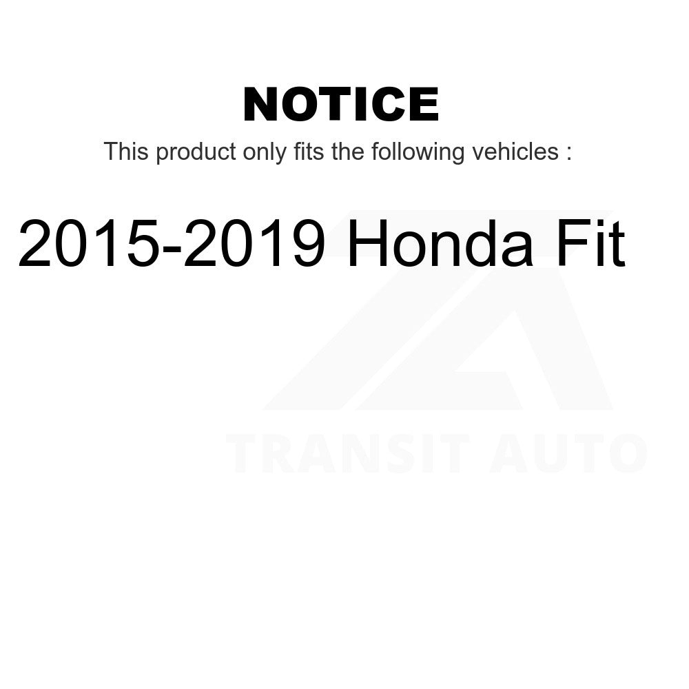 Front Wheel Bearing And Link Kit For 2015-2019 Honda Fit