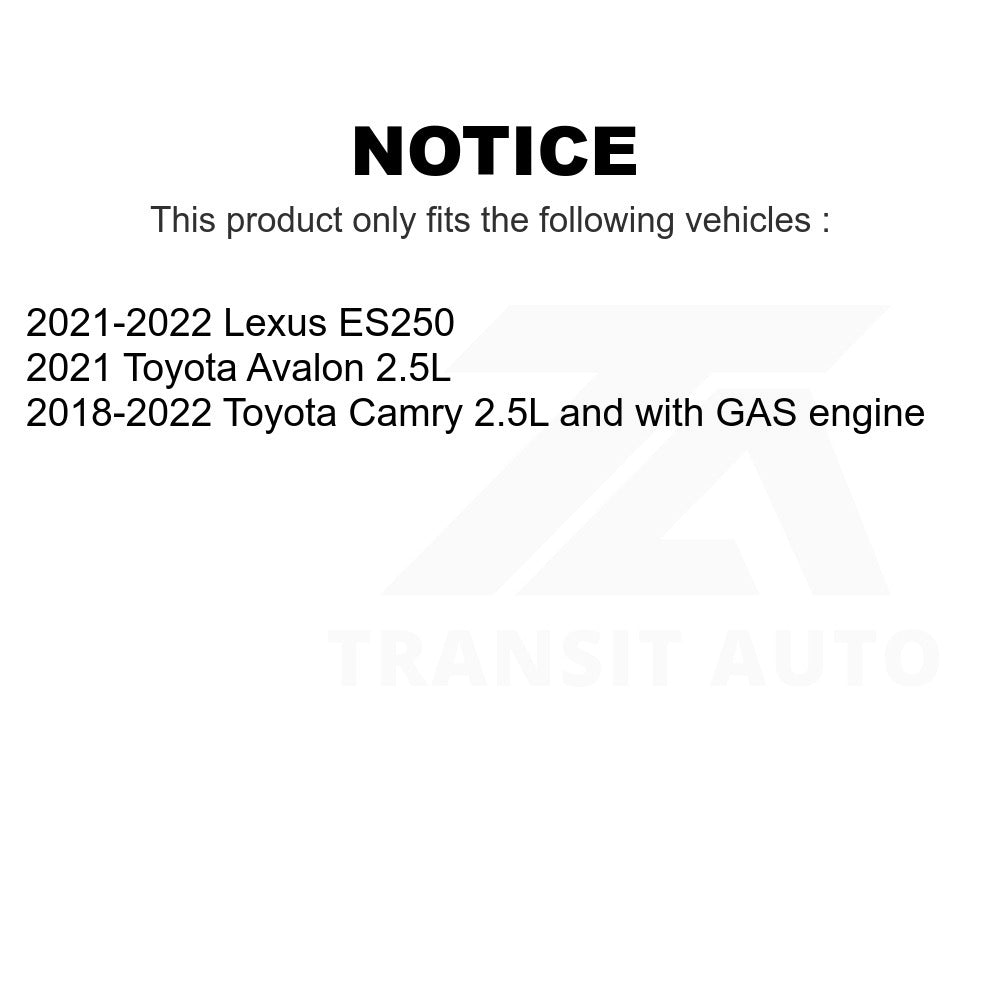 Front Hub Bearing Assembly And Link Kit For Toyota Camry Lexus ES250 Avalon