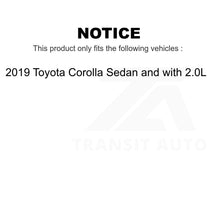 Load image into Gallery viewer, Front Hub Bearing Assembly And Link Kit For 2019 Toyota Corolla Sedan with 2.0L