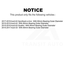 Load image into Gallery viewer, Front Wheel Bearing And Tie Rod End Kit For Audi A3 Quattro S3 Sportback e-tron