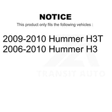 Load image into Gallery viewer, Front Disc Brake Rotors Pair For Hummer H3 H3T