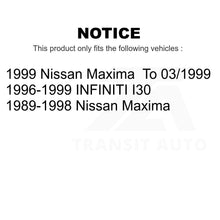 Load image into Gallery viewer, Front Disc Brake Rotors Pair For Nissan Maxima INFINITI I30