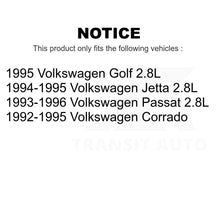 Load image into Gallery viewer, Front Disc Brake Rotors Pair For Volkswagen Jetta Passat Corrado Golf