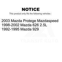 Load image into Gallery viewer, Front Disc Brake Rotors Pair For Mazda 626 Protege 929