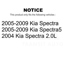 Load image into Gallery viewer, Front Disc Brake Rotors Pair For Kia Spectra Spectra5