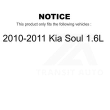 Charger l&#39;image dans la galerie, Front Disc Brake Rotors Pair For 2010-2011 Kia Soul 1.6L