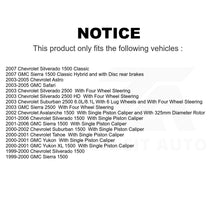 Load image into Gallery viewer, Rear Brake Rotors Pair For Chevrolet Silverado 1500 GMC Sierra Suburban Tahoe HD