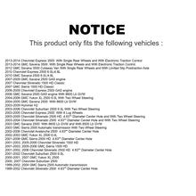 Load image into Gallery viewer, Rear Brake Rotors Pair For Chevrolet Silverado 2500 HD GMC Sierra Express Hummer