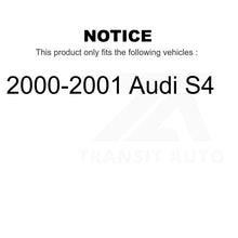 Load image into Gallery viewer, Rear Disc Brake Rotors Pair For 2000-2001 Audi S4