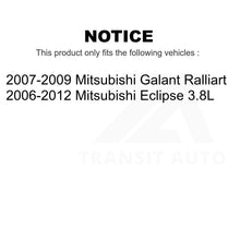 Load image into Gallery viewer, Rear Disc Brake Rotors Pair For Mitsubishi Eclipse Galant