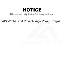 Charger l&#39;image dans la galerie, Rear Disc Brake Rotors Pair For 2016-2019 Land Rover Range Evoque