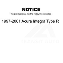 Load image into Gallery viewer, [Front+Rear] 1997-2001 Acura Integra Type R Premium OE Brake Rotor Kits For Max Braking