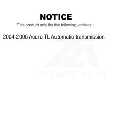 Load image into Gallery viewer, Front Rear Disc Brake Rotors Kit For 2004-2005 Acura TL Automatic transmission