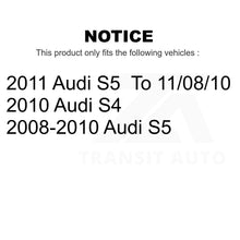 Load image into Gallery viewer, Front Rear Disc Brake Rotors Kit For Audi S5 S4