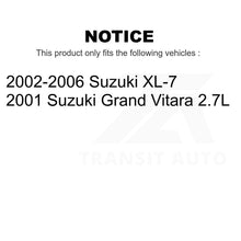 Load image into Gallery viewer, Rear Brake Drums Pair For Suzuki XL-7 Grand Vitara