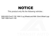 Charger l&#39;image dans la galerie, Rear Brake Drums Pair For Ford F-150