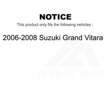 Load image into Gallery viewer, Rear Brake Drums Pair For 2006-2008 Suzuki Grand Vitara