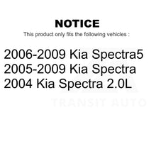 Load image into Gallery viewer, Rear Brake Drums Pair For Kia Spectra Spectra5