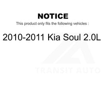 Load image into Gallery viewer, Front Rear Disc Brake Rotors Drums Kit For 2010-2011 Kia Soul 2.0L