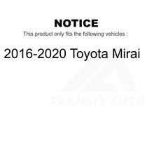 Charger l&#39;image dans la galerie, Front Rear Disc Brake Rotors Kit For 2016-2020 Toyota Mirai