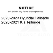 Load image into Gallery viewer, Front Disc Brake Rotors Pair For Kia Telluride Hyundai Palisade