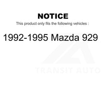 Load image into Gallery viewer, [Front+Rear] 1992-1995 Mazda 929 Premium OE Brake Rotor Kits For Max Braking