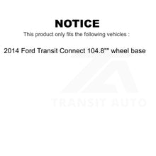 Load image into Gallery viewer, Front Rear Disc Brake Rotors And Ceramic Pads Kit For Ford Transit Connect