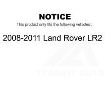 Load image into Gallery viewer, Front Rear Disc Brake Rotors And Ceramic Pads Kit For 2008-2011 Land Rover LR2