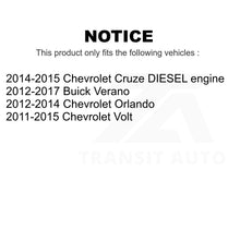 Charger l&#39;image dans la galerie, Front Rear Brake Rotor And Ceramic Pad Kit For Chevrolet Cruze Buick Verano Volt