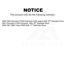 Load image into Gallery viewer, Rear Brake Drum Shoes Kit For Chevrolet C1500 Suburban GMC Yukon