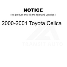 Load image into Gallery viewer, Rear Brake Drum Shoes Kit For Toyota Corolla Prius Celica