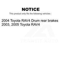 Charger l&#39;image dans la galerie, Rear Brake Drum Shoes Kit For Toyota RAV4