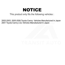 Load image into Gallery viewer, Rear Brake Drum Shoes Kit For Toyota Camry Vehicles Manufactured In Japan