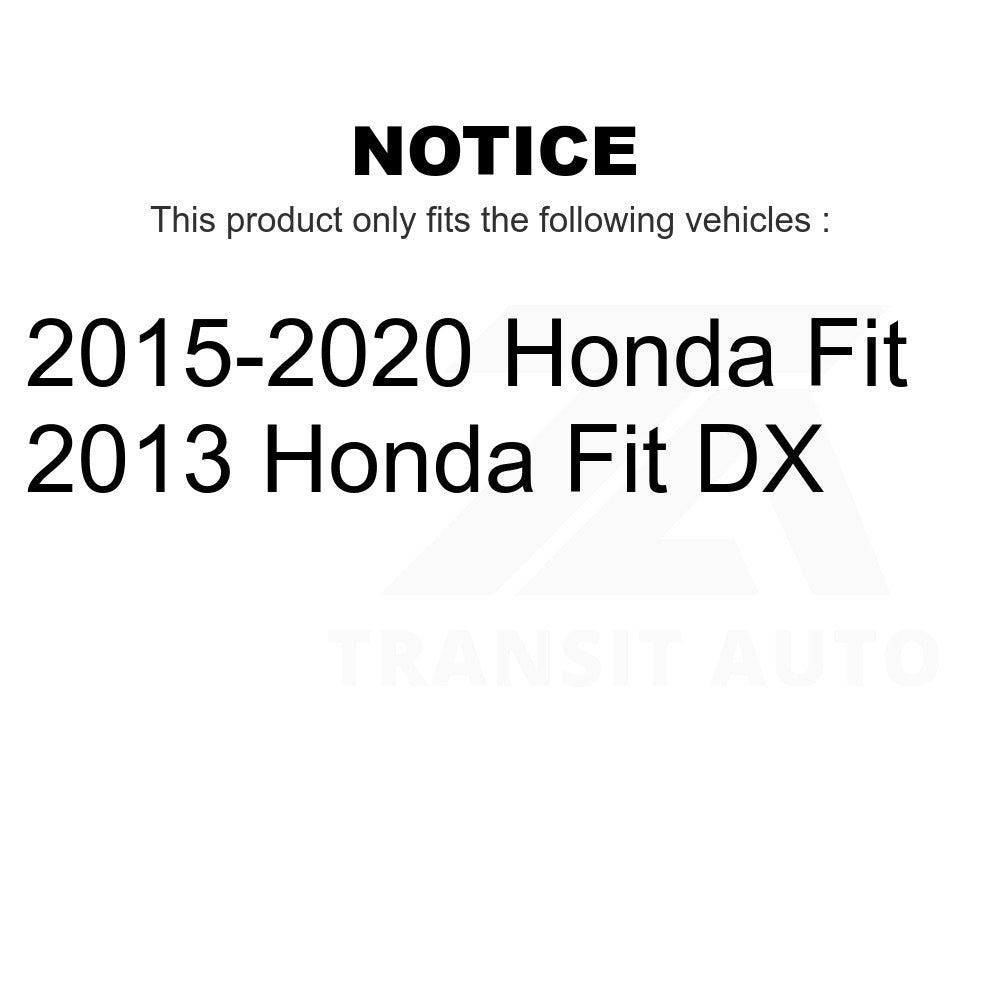 Rear Brake Drum Shoes Kit For Honda Fit