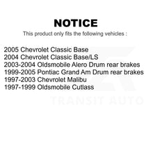 Load image into Gallery viewer, Rear Brake Drum Shoe Spring &amp; Cylinder Kit For Chevrolet Pontiac Grand Am Malibu