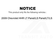 Load image into Gallery viewer, Rear Brake Drum Shoes Spring And Cylinders Kit For Chevrolet HHR